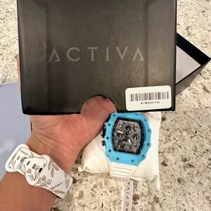 Invicta Watch with Skeleton Dial
